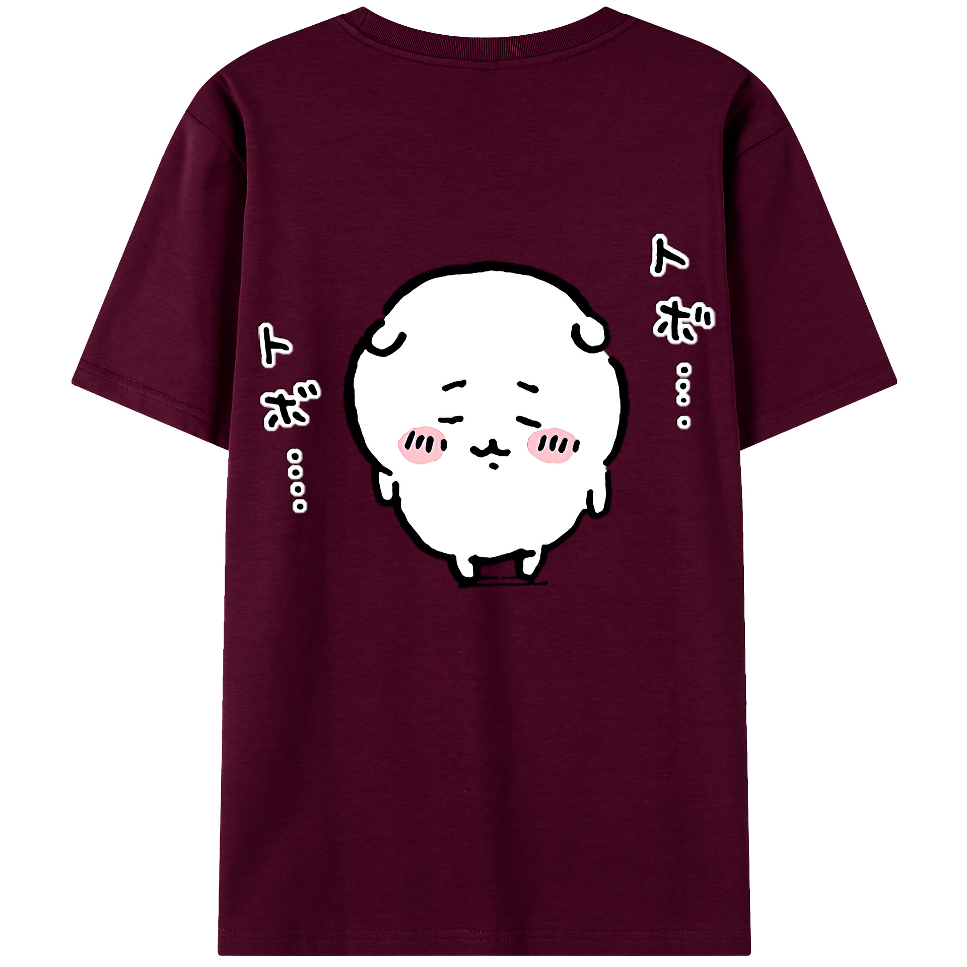 （画像用） ちいかわ ちいかわ Chii-kawa chiikawa レディース半袖Tシャツ(バックプリント)